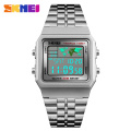 wristwatches new top quality luxury stainless steel skmei 1338 3ATM wrist watches for mens Relogio wholesale watch